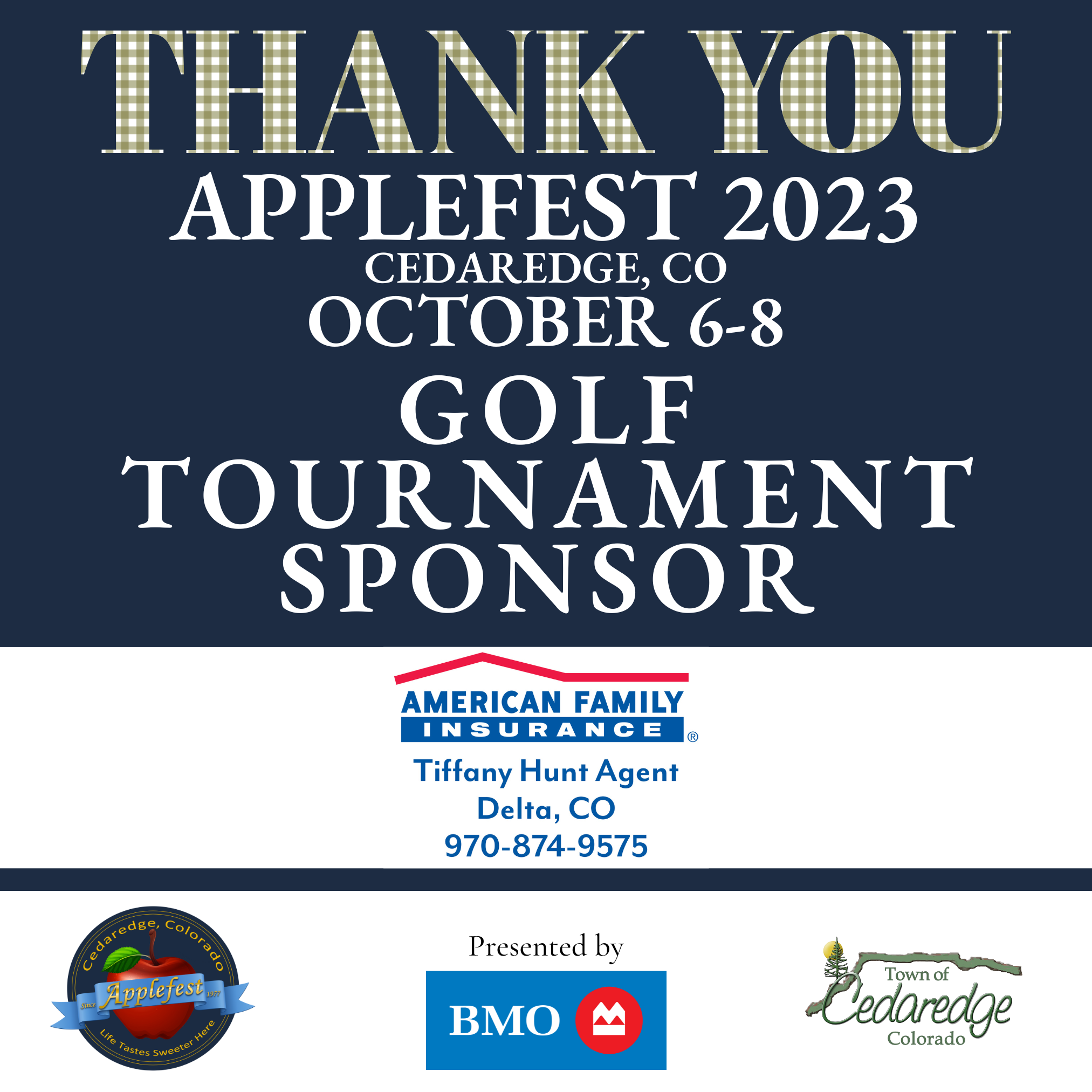 Cedaredge Applefest Golf Tournament Cedaredge Golf Course